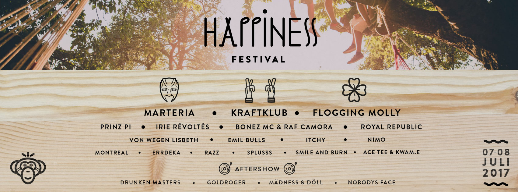 Das Happiness Festival hat seinen dritten Headliner! About Musïc